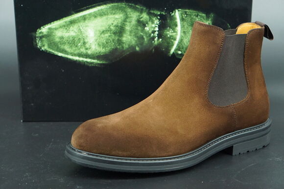 Magnanni Bonn Chelsea Mid Brown Men\'s Ankle Boot Size 10 New $399 main image 8